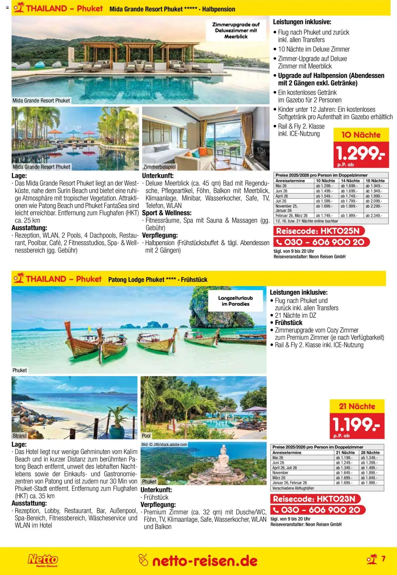 Netto Reisen Prospekt 	 – gültig ab 29.09.2025 | Seite: 7 | Produkte: Bad, Uhr