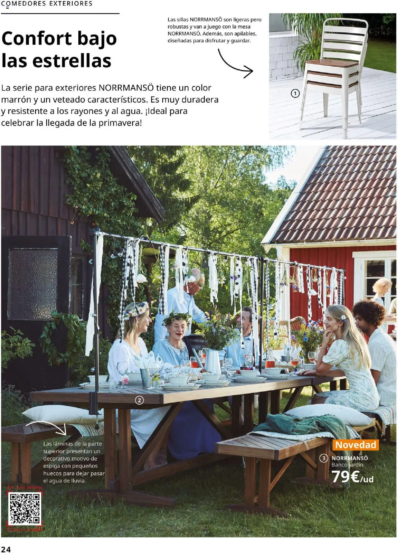 Catálogo IKEA Muebles de exterior │ válido desde el 04.02.2025 | Página: 24 | Productos: Mesa
