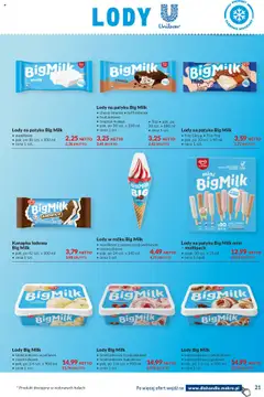 Makro Gazetka - Dystrybucja do sklepów od 05.08.2025 | Strona: 21 | Produkty: Sandwich, Big Milk, Lody na patyku, Czekolada