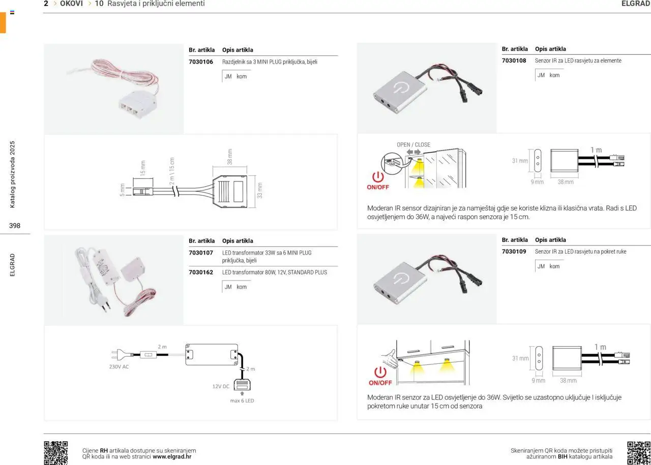 Elgrad katalog | vrijedi od 06.10.2025 | Stranica: 398 | Proizvodi: Rasvjeta