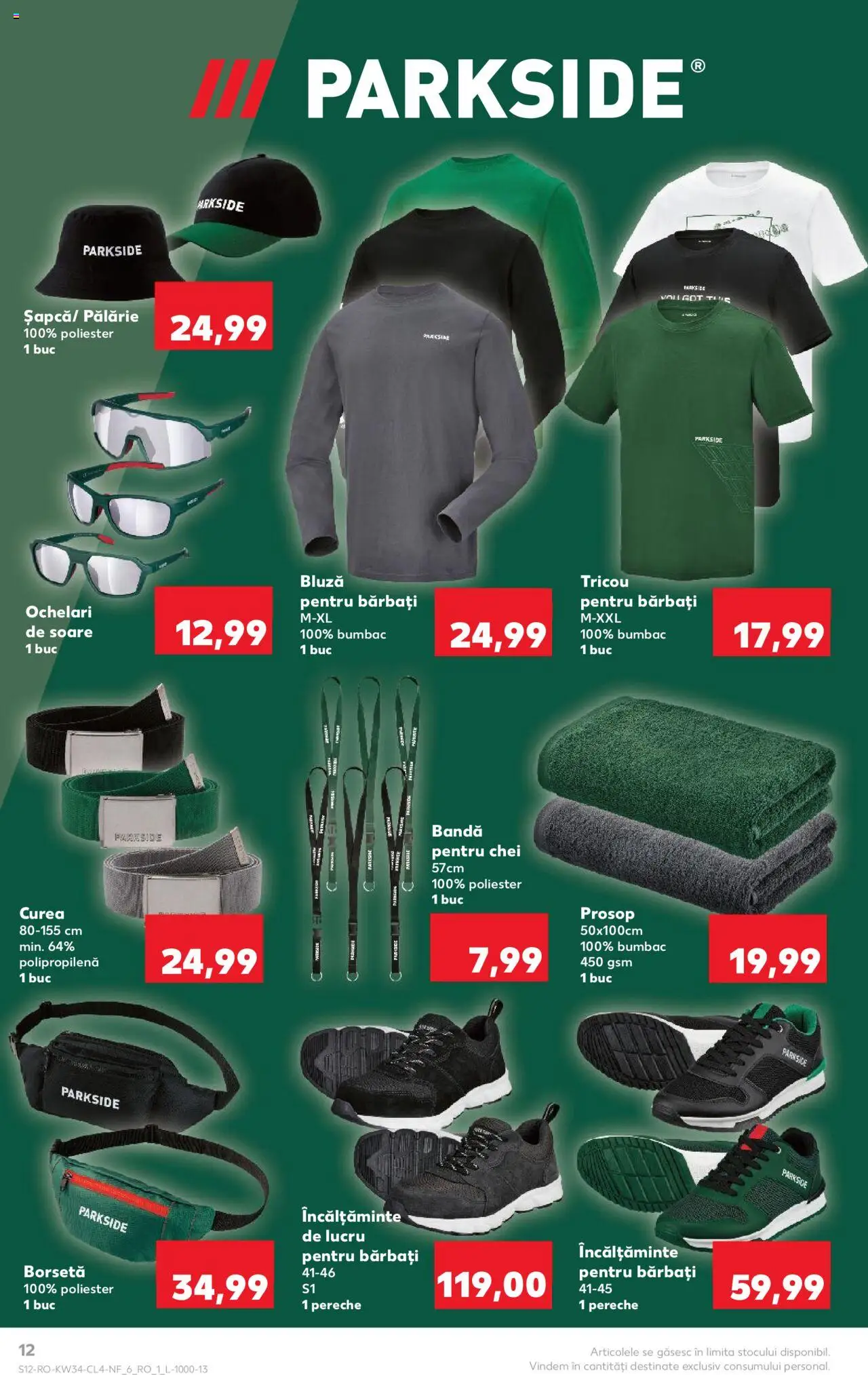 Catalog Kaufland - București – valabil de la 20.08.2025 | Pagină: 12 | Produse: Ochelari, Curea, Kestane, Tricou