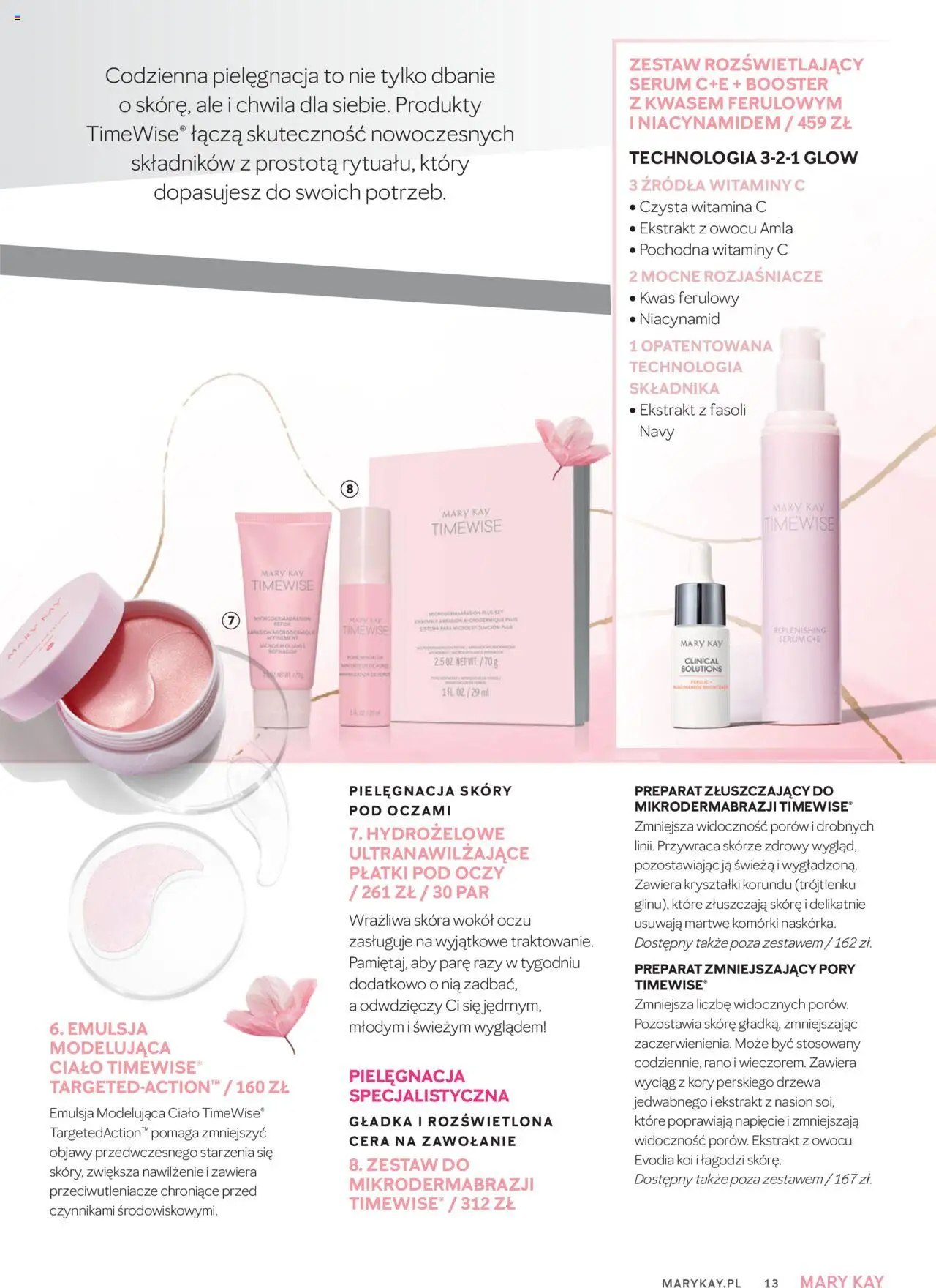 Mary Kay Katalog od 15.10.2025 | Strona: 13 | Produkty: Płatki