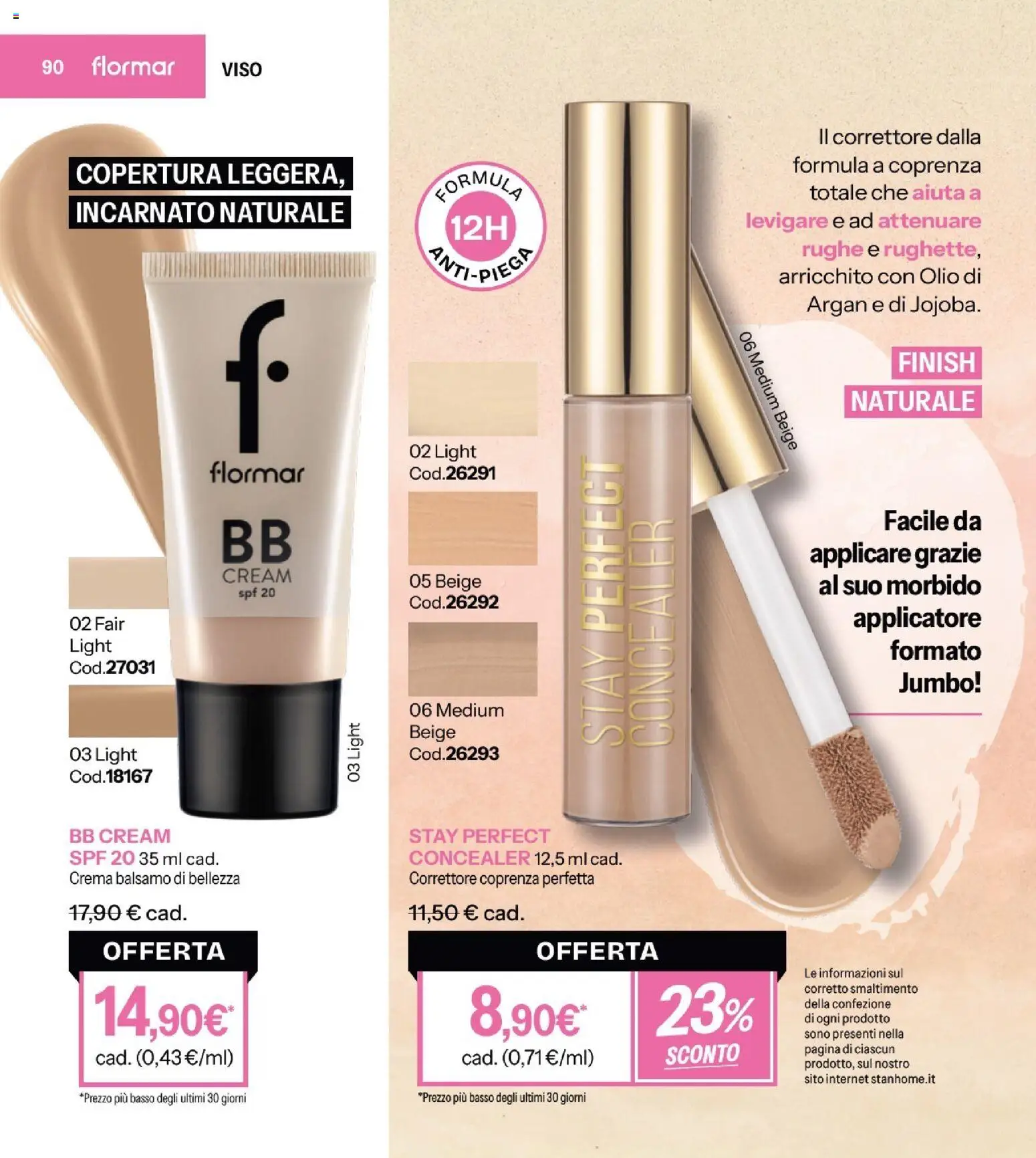 Volantino Stanhome del 11.11.2025 | Pagina: 91 | Prodotti: Crema, Olio, Correttore, BB cream