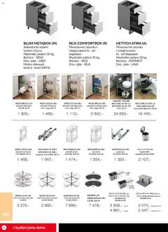 Náhled letáku Jamall nábytek leták od 03.02.2025 | Strana: 162 | Produkty: Utěrky, Paprika, Koš, Odpadkový koš