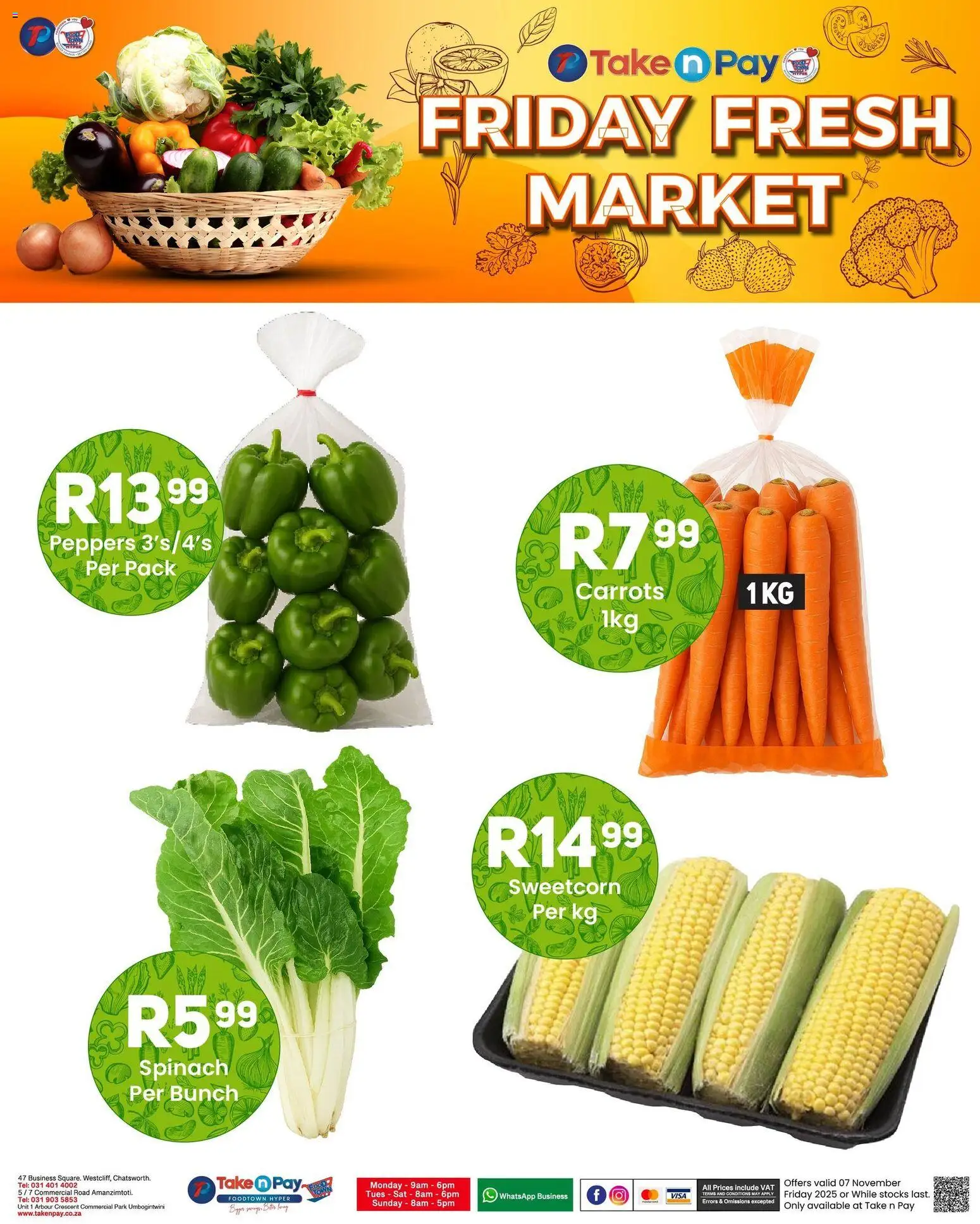 New Take n Pay catalogue – valid from 07.11.2025 | Page: 8 | Products: Carrots