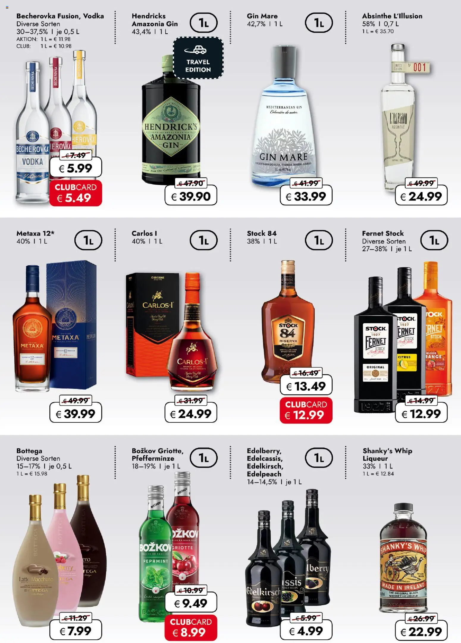 Travel Free  Aktionsangebote – gültig ab 20.03.2026 | Seite: 3 | Produkte: Osborne, Metaxa, Vodka, Gin