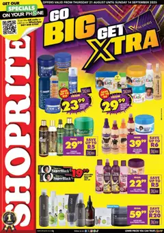 Preview of Shoprite specials valid from 21.08.2025