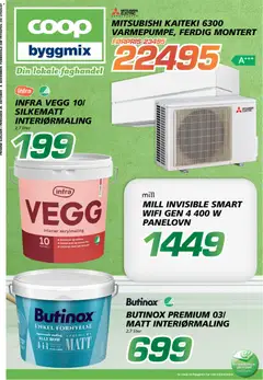Forhåndsvisning av Coop Byggmix kundeavis gyldig fra 27.10.2025
