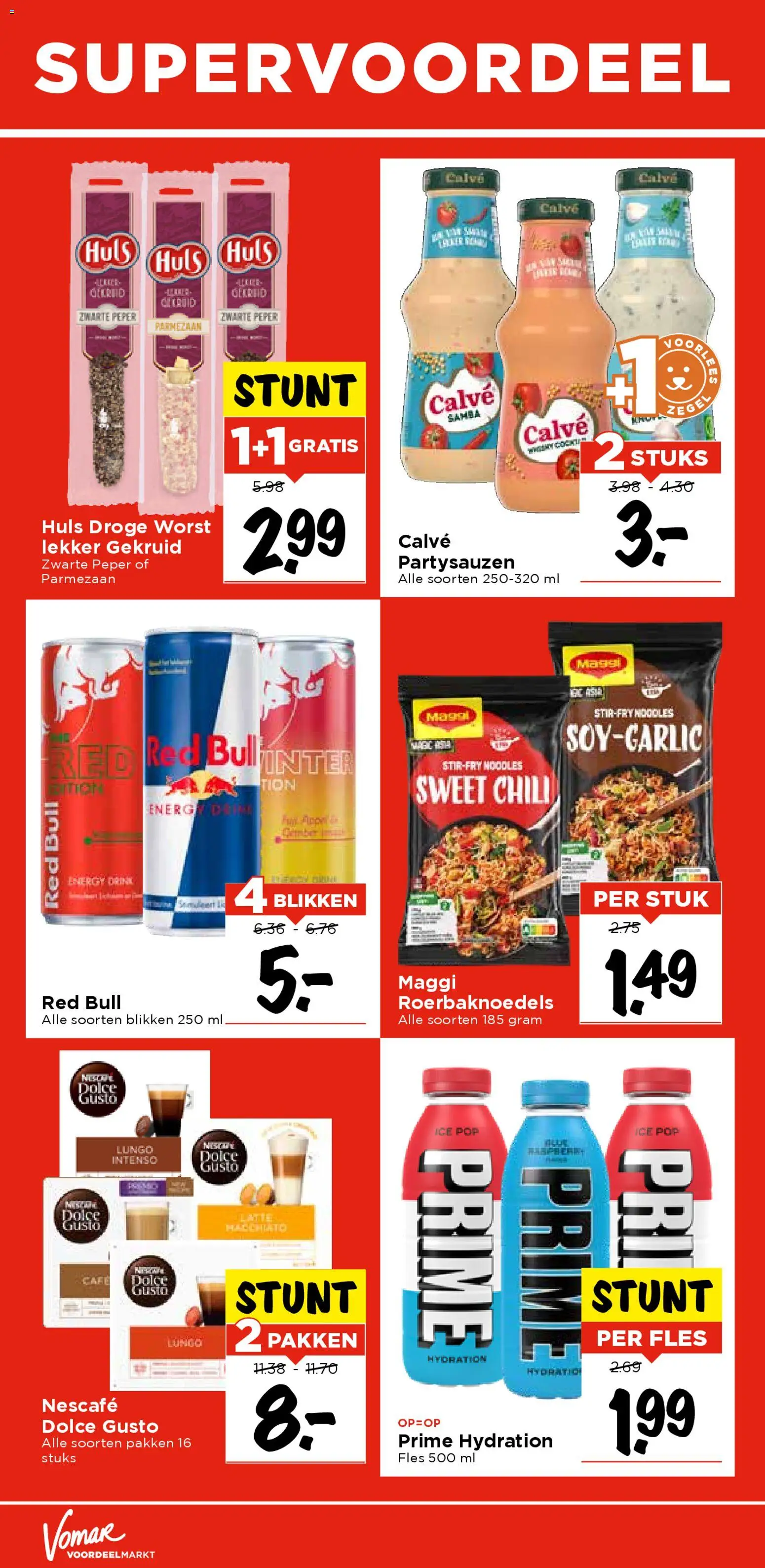 {H1} | Pagina: 22 | Producten: Fles, Worst, Parmezaan, Nescafe