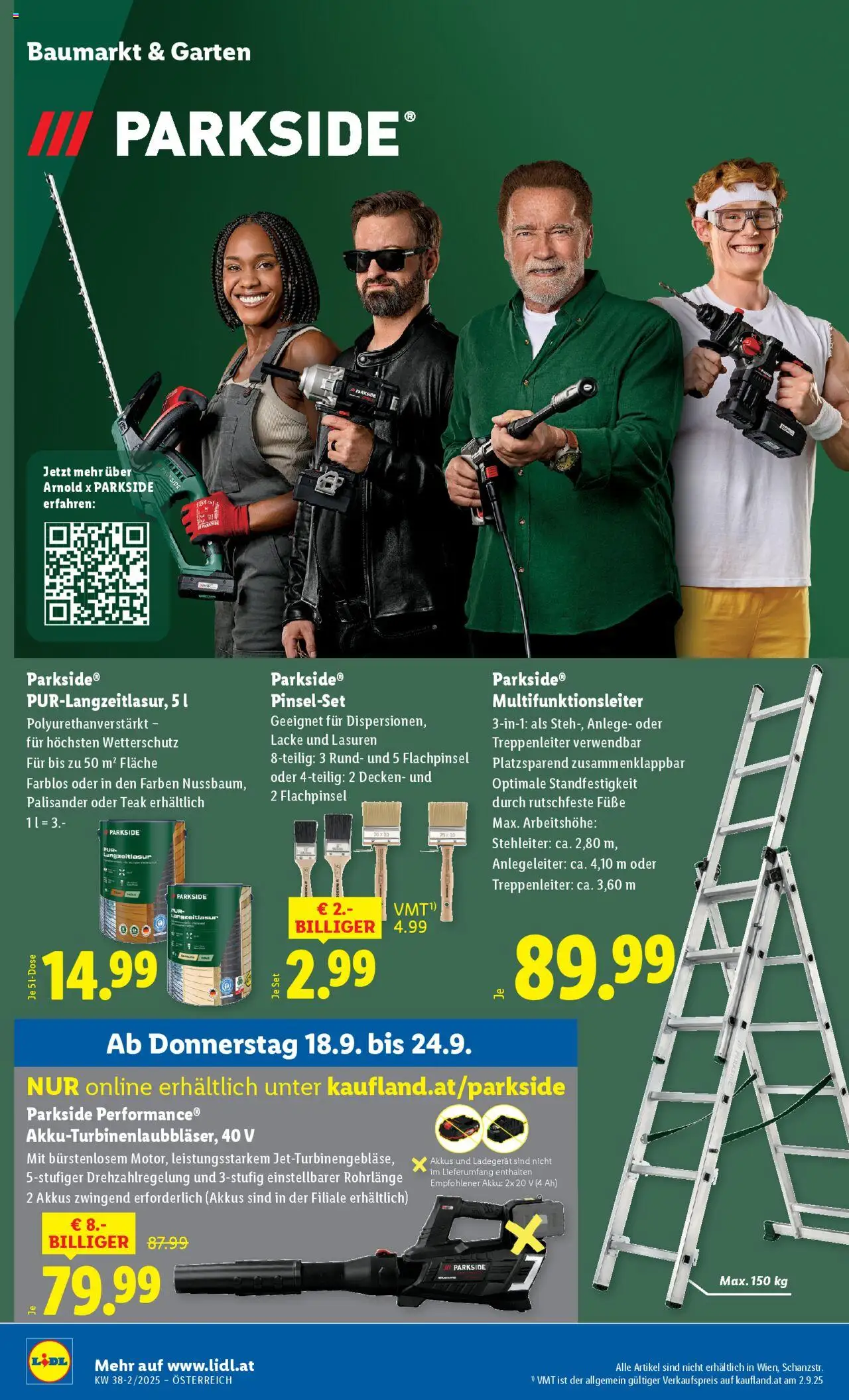 Lidl Flugblatt - Wien, Eisenstadt, Mattersburg gültig ab 18.09.2025 | Seite: 18