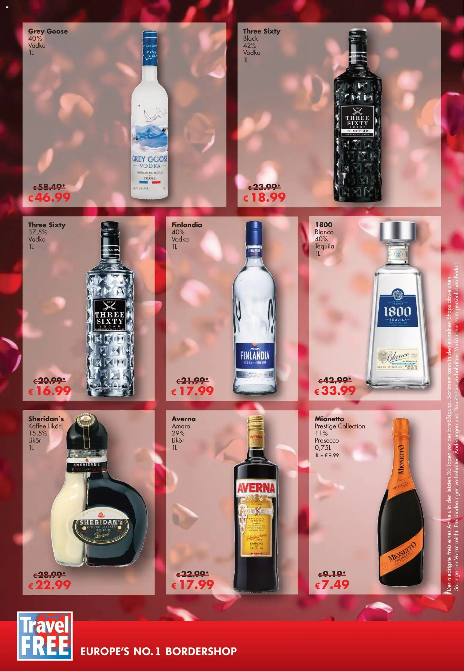 Travel Free Angebote – gültig ab 01.02.2026 | Seite: 7 | Produkte: Kaffee, Likör, Tequila, Prosecco
