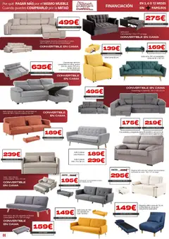 Vista previa Atrapa Muebles folleto válido desde el 03.03.2026 | Página: 8 | Productos: Sofá cama, Cama, Sofá, Sillón