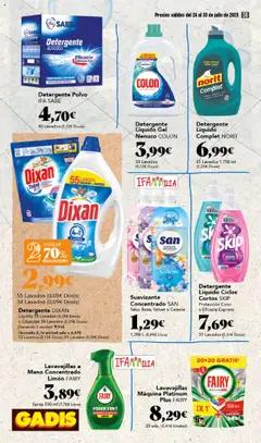 Gadis folleto │ válido desde el 24.07.2025 | Página: 36 | Productos: Polvo, Detergente líquido, Suavizante, Lavavajillas