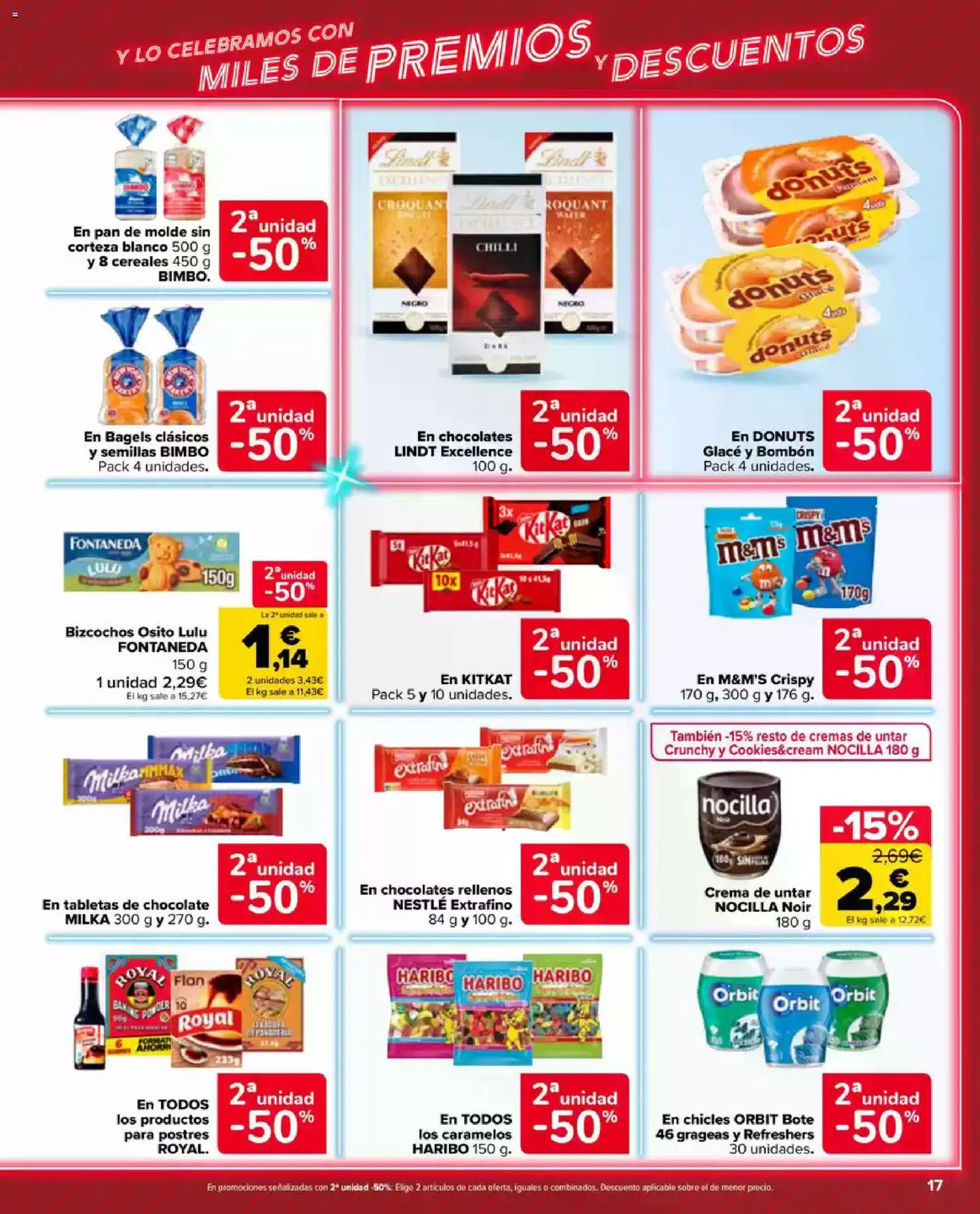 Carrefour Market folleto │ válido desde el 23.04.2026 | Página: 17 | Productos: Pan, Κεραία, Crema, Pan de molde