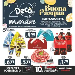 Anteprima del volantino Decò volantino Maxistore Caltanissetta valido a partire dal 27.03.2026