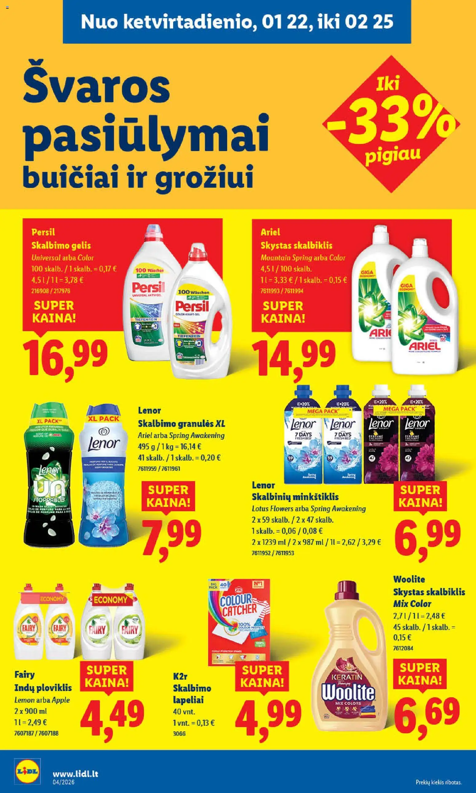 LIDL akcijos nuo 19.01.2026 | Puslapis: 30