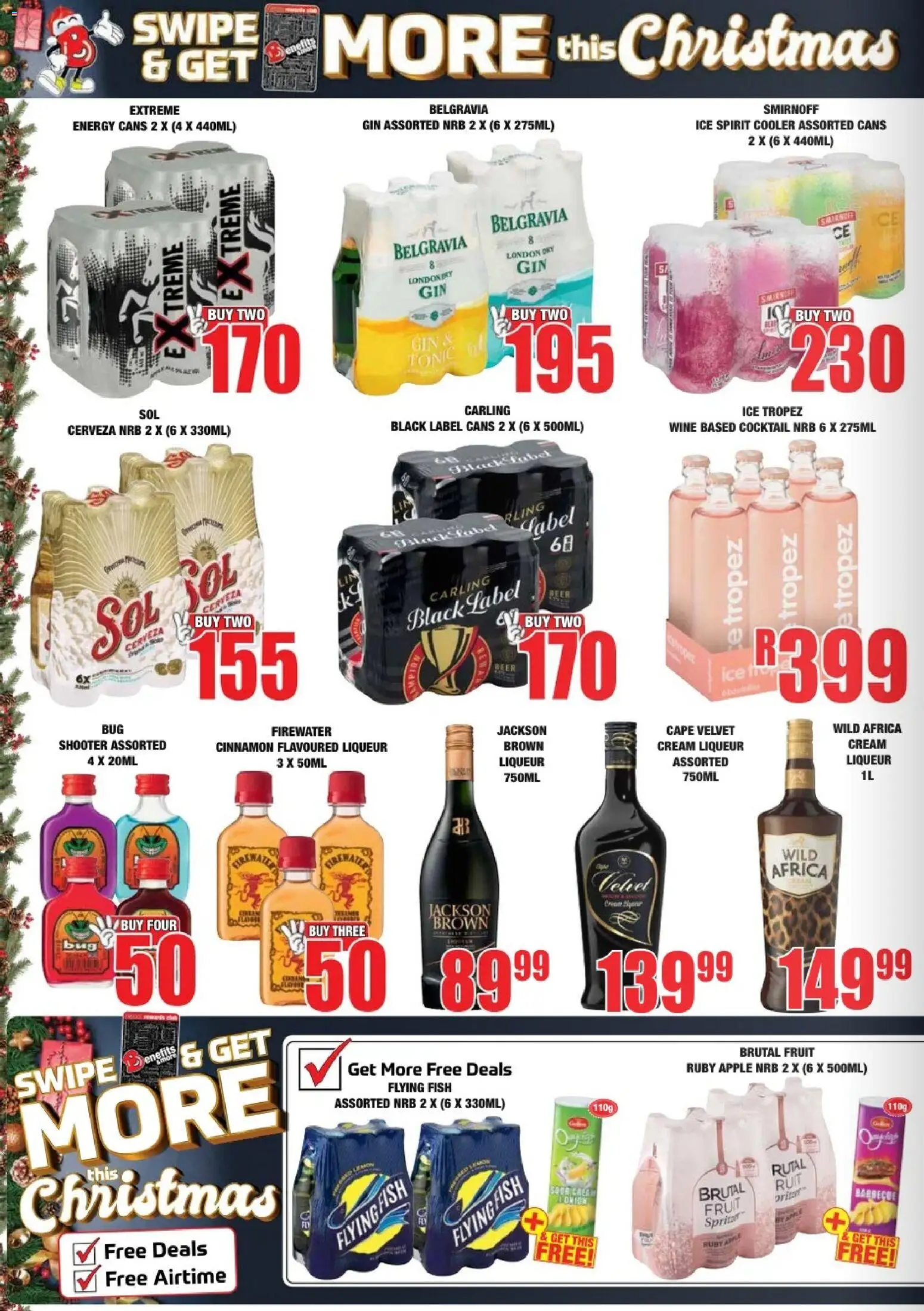 New Boxer catalogue – valid from 23.12.2025 | Page: 2 | Products: Tonic, Wine, Gin, Fruit