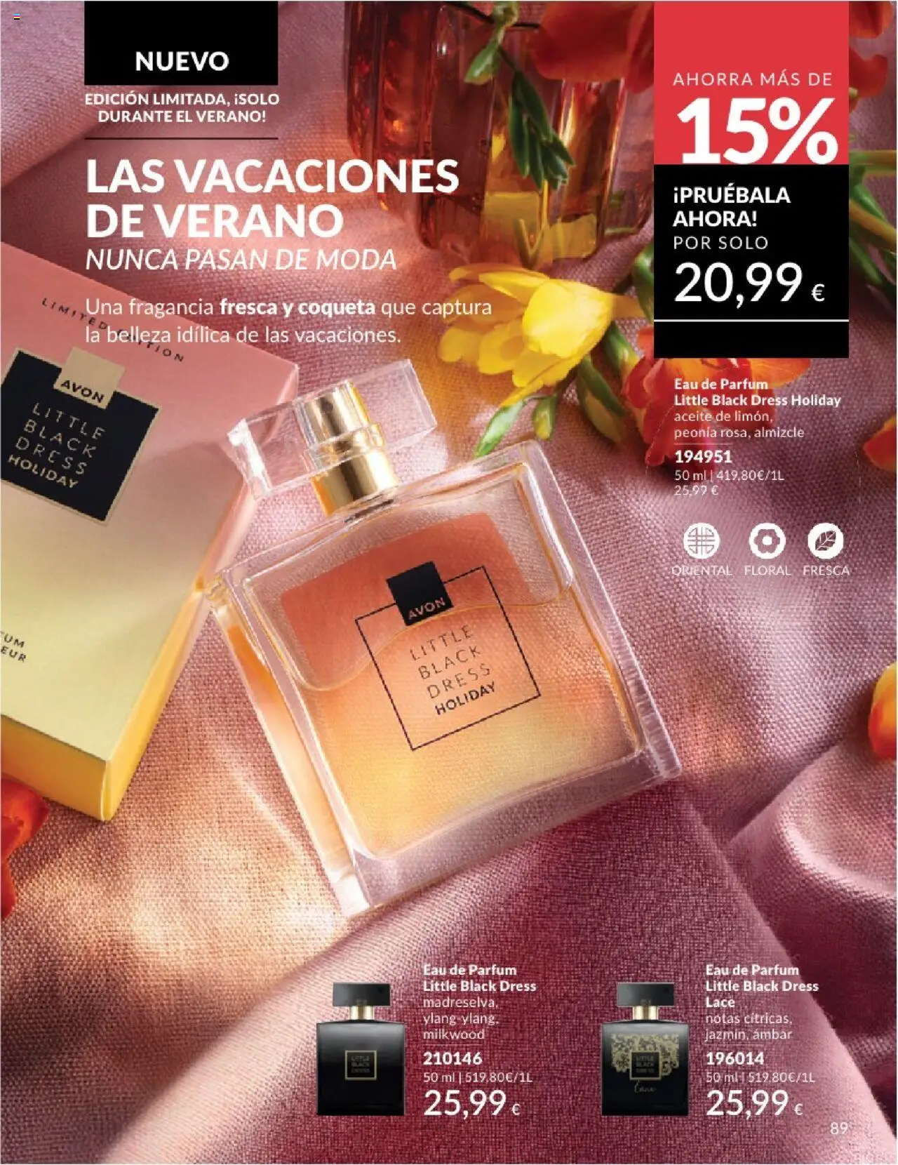 Catálogo AVON campaña 6 │ válido desde el 01.06.2025 | Página: 89 | Productos: Perfume, Fragancia, Aceite, Eau de parfum