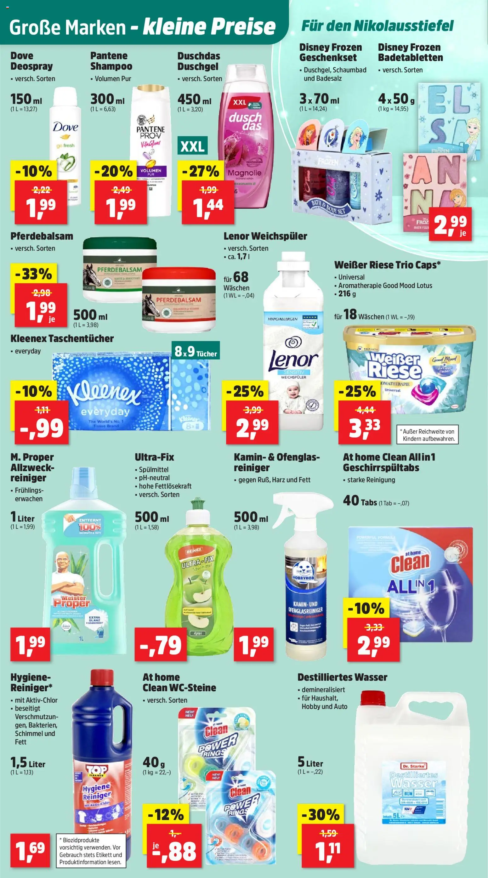 Thomas Philipps Prospekt – gültig ab 17.11.2025 | Seite: 16 | Produkte: Shampoo, Wasser, Duschdas, Deospray