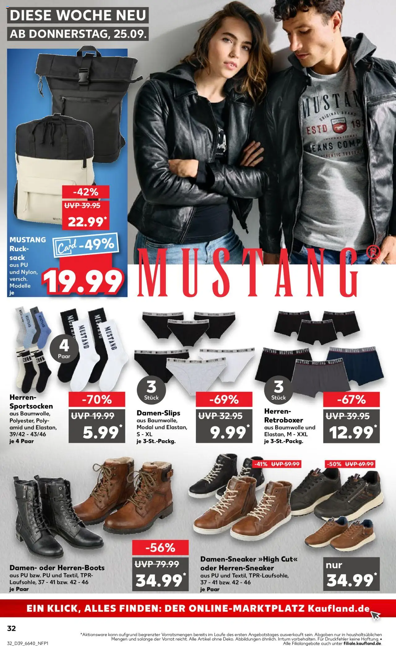 Kaufland Prospekt 	 – gültig ab 25.09.2025 | Seite: 32 | Produkte: Rucksack