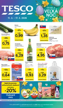 Tesco leták platný od 11.03.2026