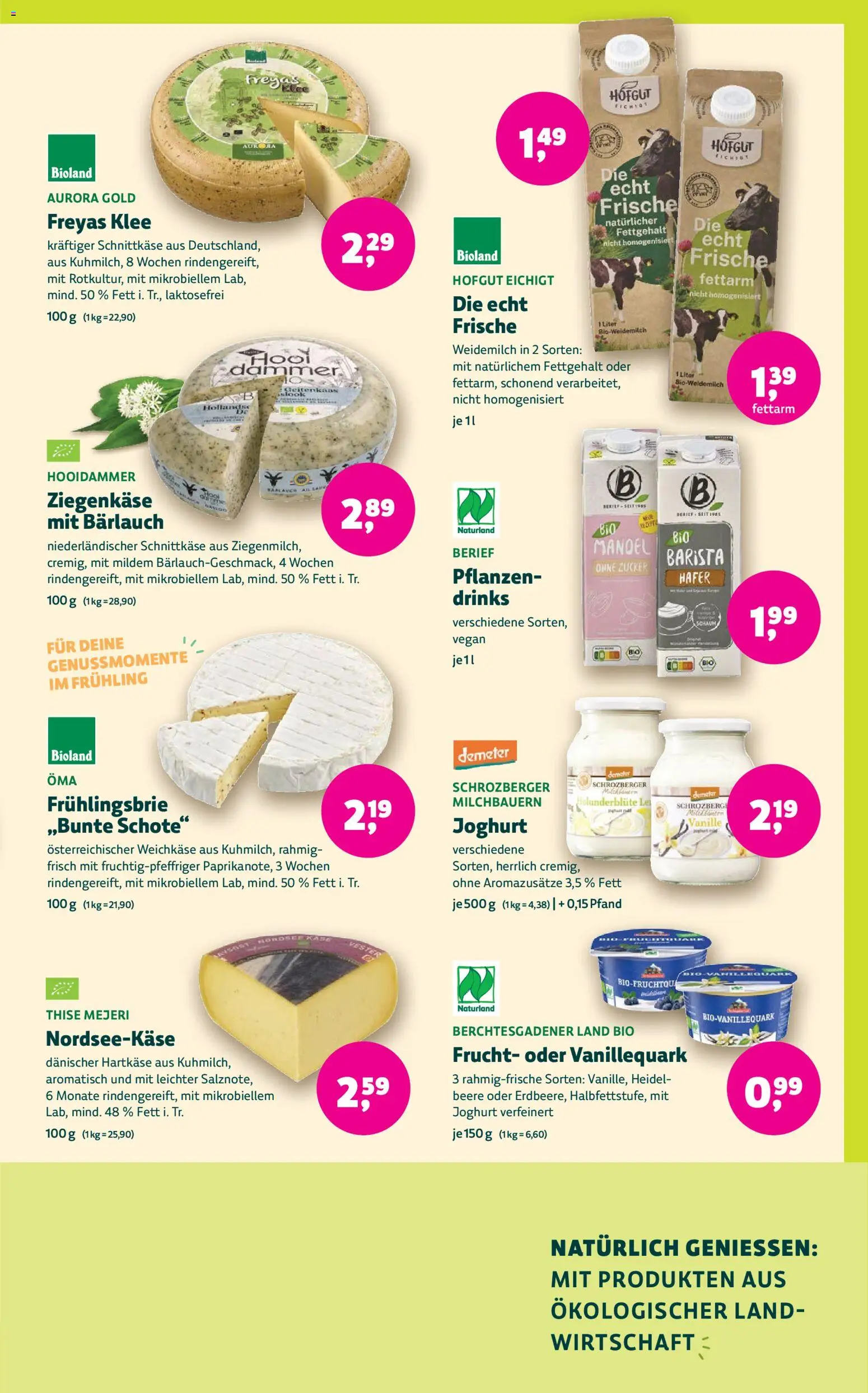 BioMarkt Prospekt – gültig ab 25.02.2026 | Seite: 5 | Produkte: Joghurt, Ziegenkäse, Zucker