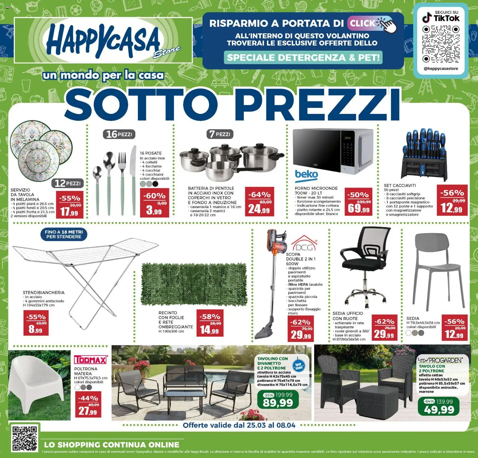 Volantino Happy Casa del 25.03.2026 | Pagina: 1