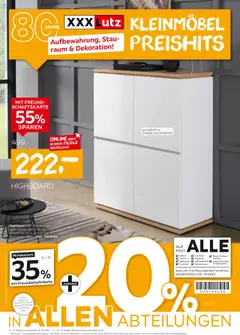 XXXL Lutz Kleinmöbel Preishits gültig ab dem 11.08.2025