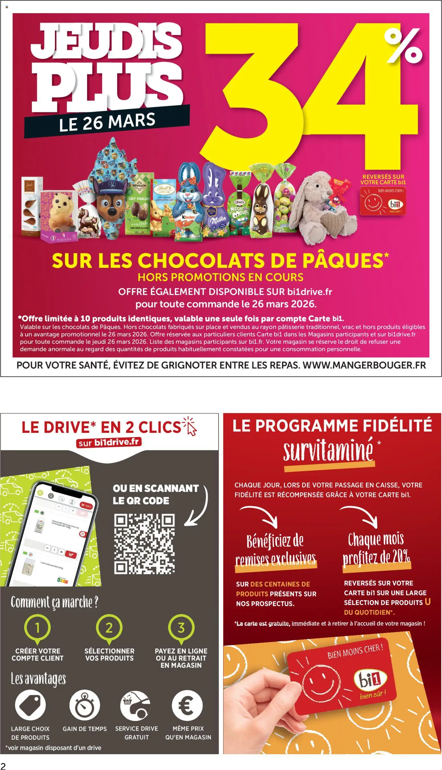 {H1} | Page: 2 | Produits: Lapin, Lait, Œufs