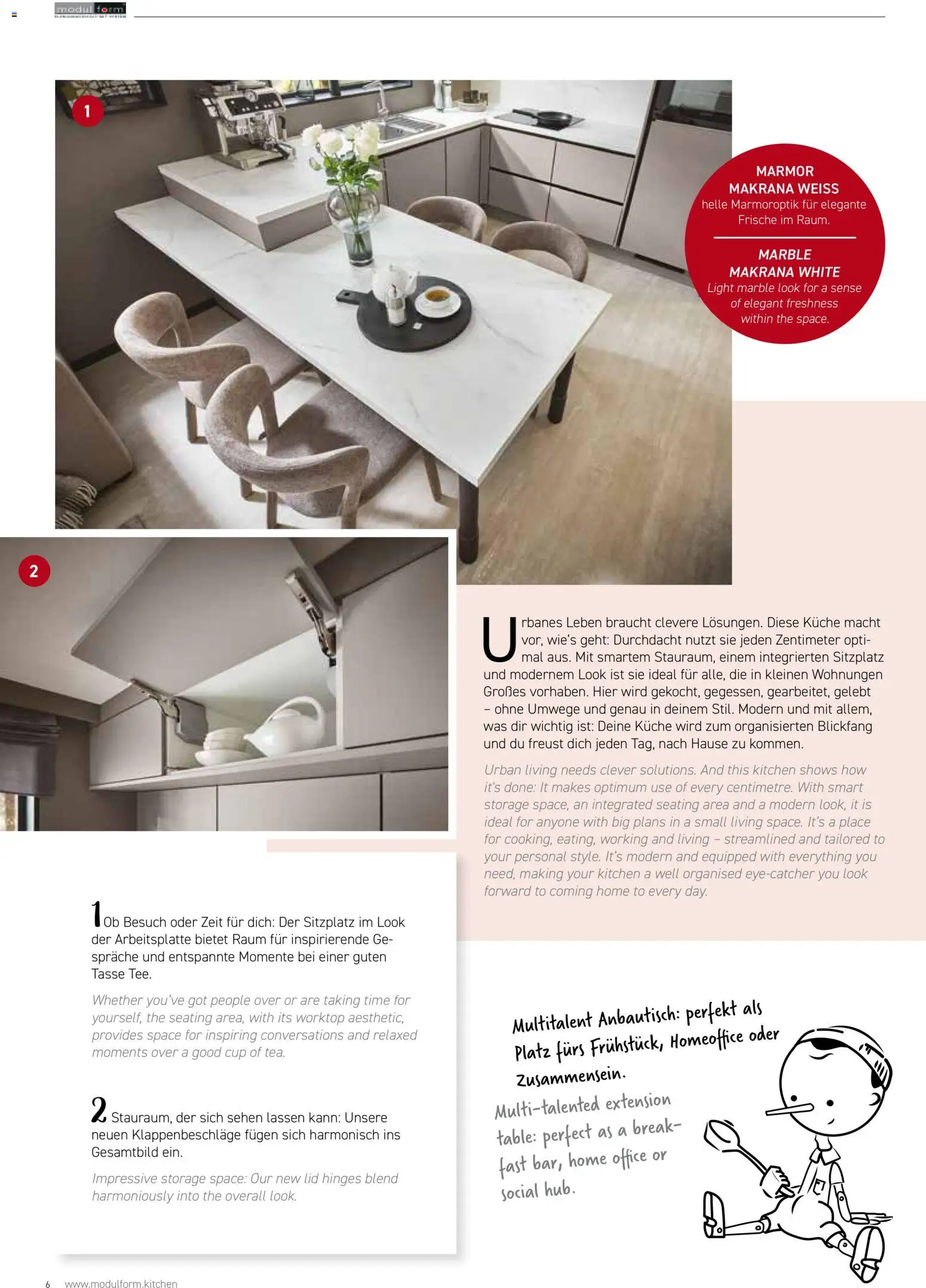 Ostermann Modulform Küchenprospekt 2026 – gültig ab 01.01.2026 | Seite: 6 | Produkte: Küche, Overall