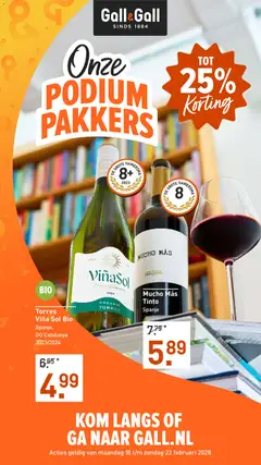 Gall en Gall - Folder - Voorbeeld van een folder van Gall en Gall, geldig van 16.02.2026