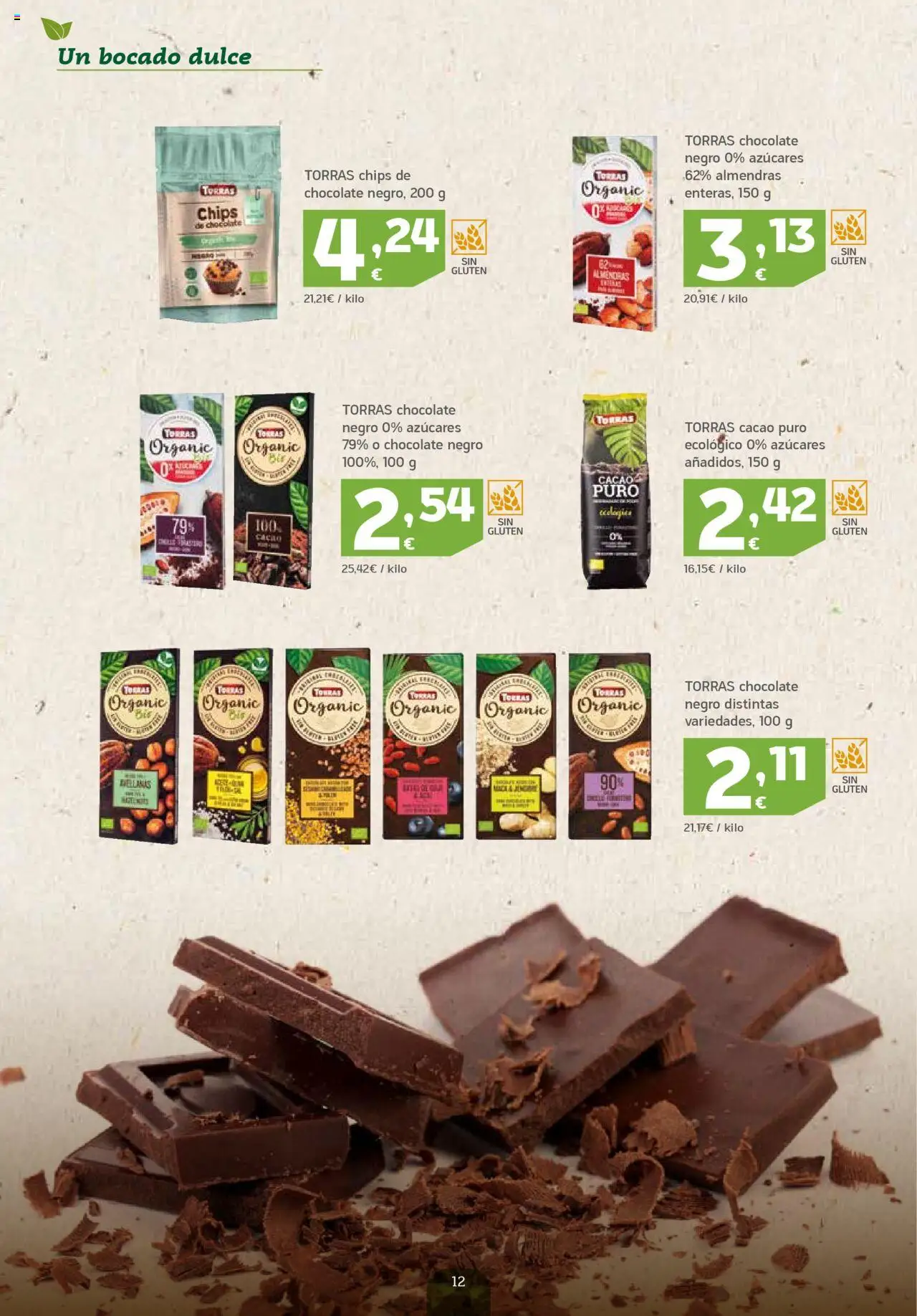 HiperDino - Productos Ecológicos │ válido desde el 26.05.2025 | Página: 12 | Productos: Chocolate, Φρυγανιές σικάλεως