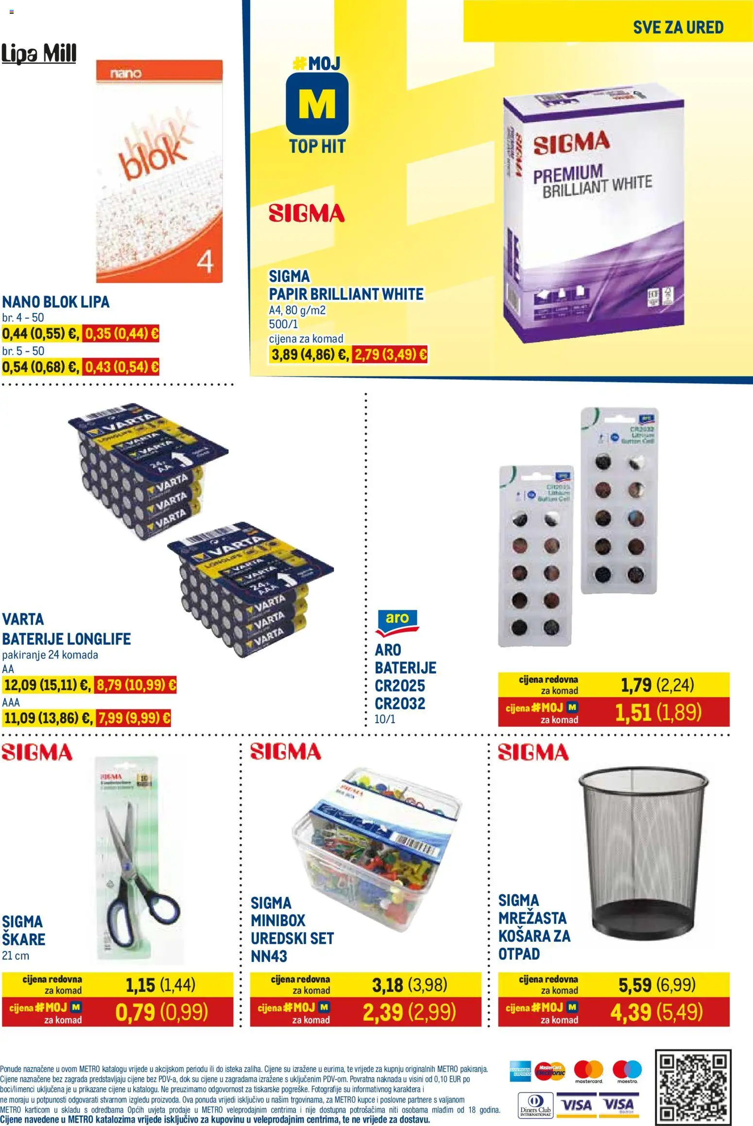 Metro katalog | vrijedi od 01.12.2025 | Stranica: 15 | Proizvodi: Košara, Baterije, Škare