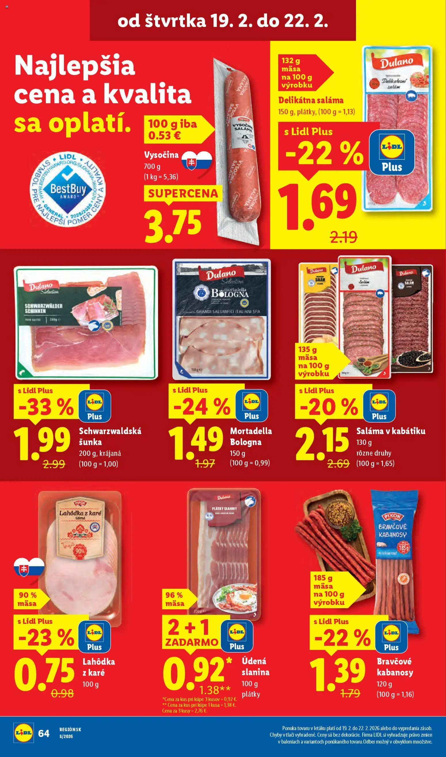 Nové Lidl akcie – leták je platný od 16.02.2026 | Strana: 70