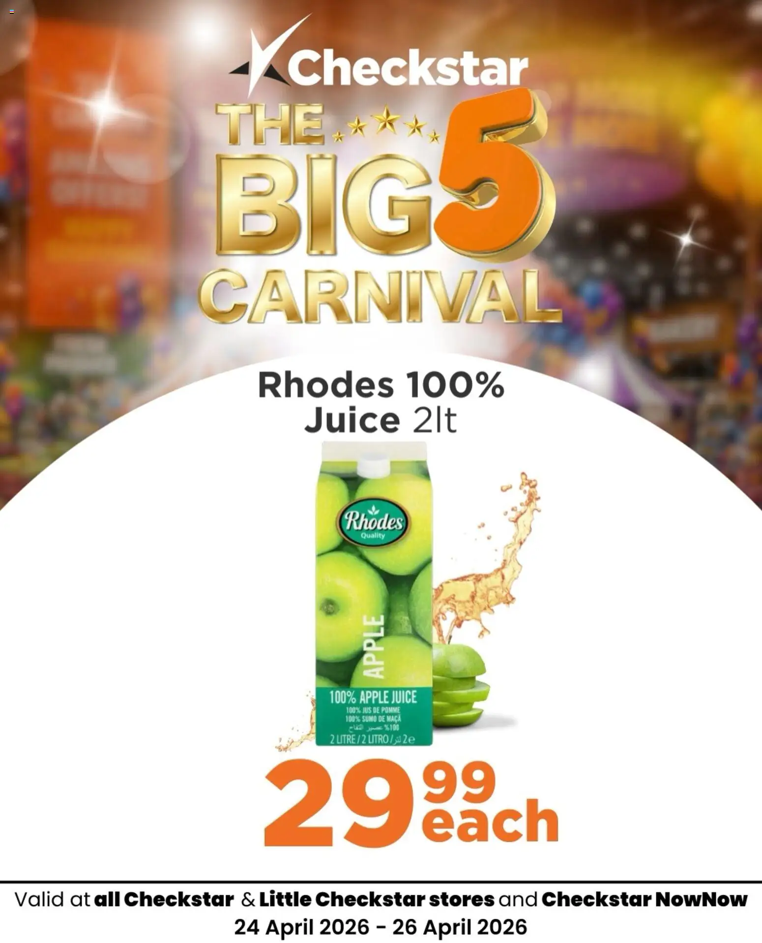 New Check Star catalogue – valid from 24.04.2026 | Page: 3 | Products: Juice