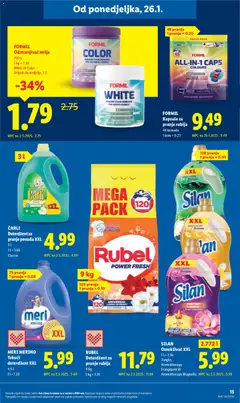 Katalog Lidl - Pregled kataloga iz trgovine Lidl, vrijedi od 26.01.2026 | Stranica: 15