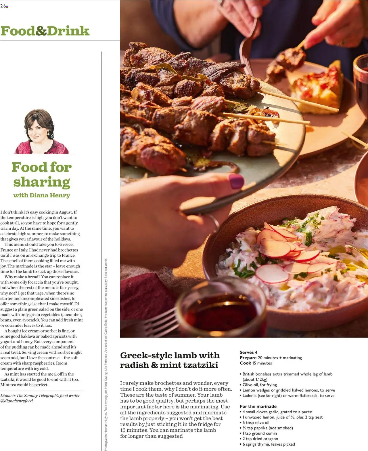  | Page: 26 | Products: Cumin, Yogurt, Bread, Pudding