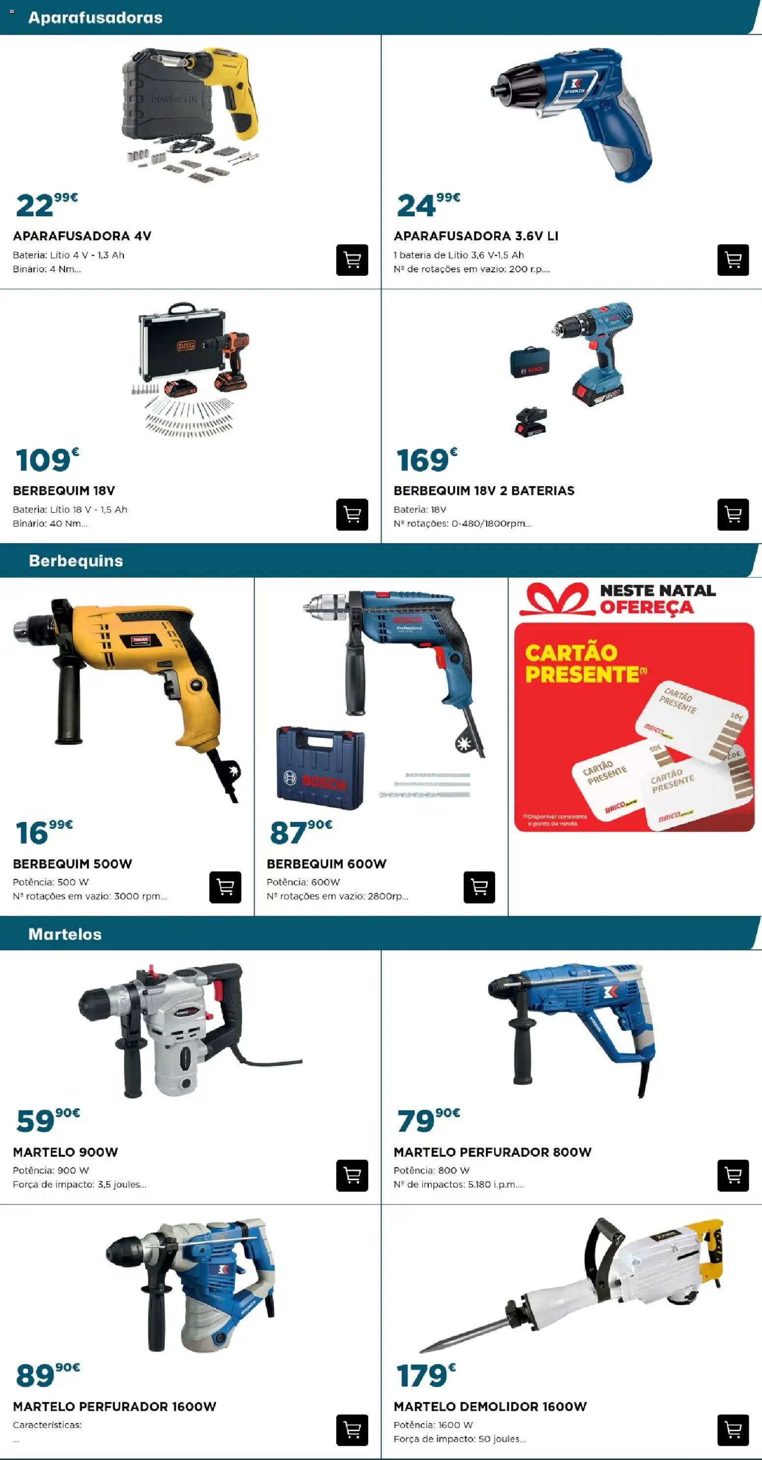 BricoMarché - Ferramentas - 12p - Fundão │ válido de 29.11.2025 | Página: 2 | Produtos: Bateria, Martelo