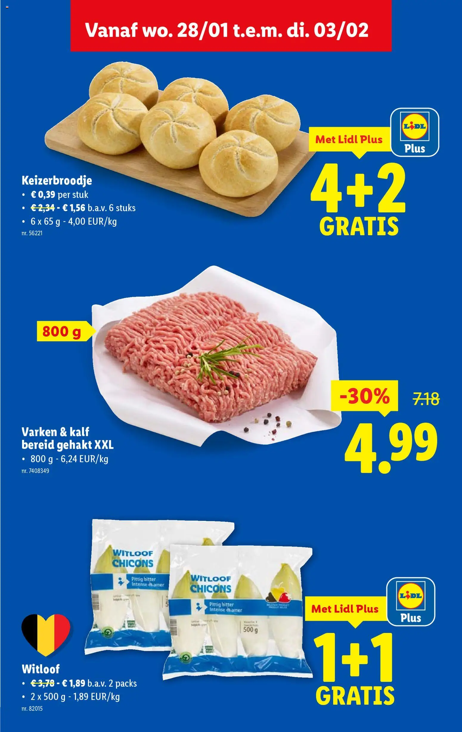 {H1} | Pagina: 2 | Producten: Gehakt