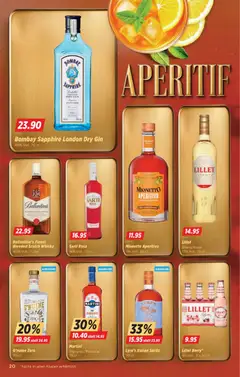 Bombay Sapphire London Dry Gin, 40% Vol., 70 cl ab 16.12.2025 gültig | Seite: 20