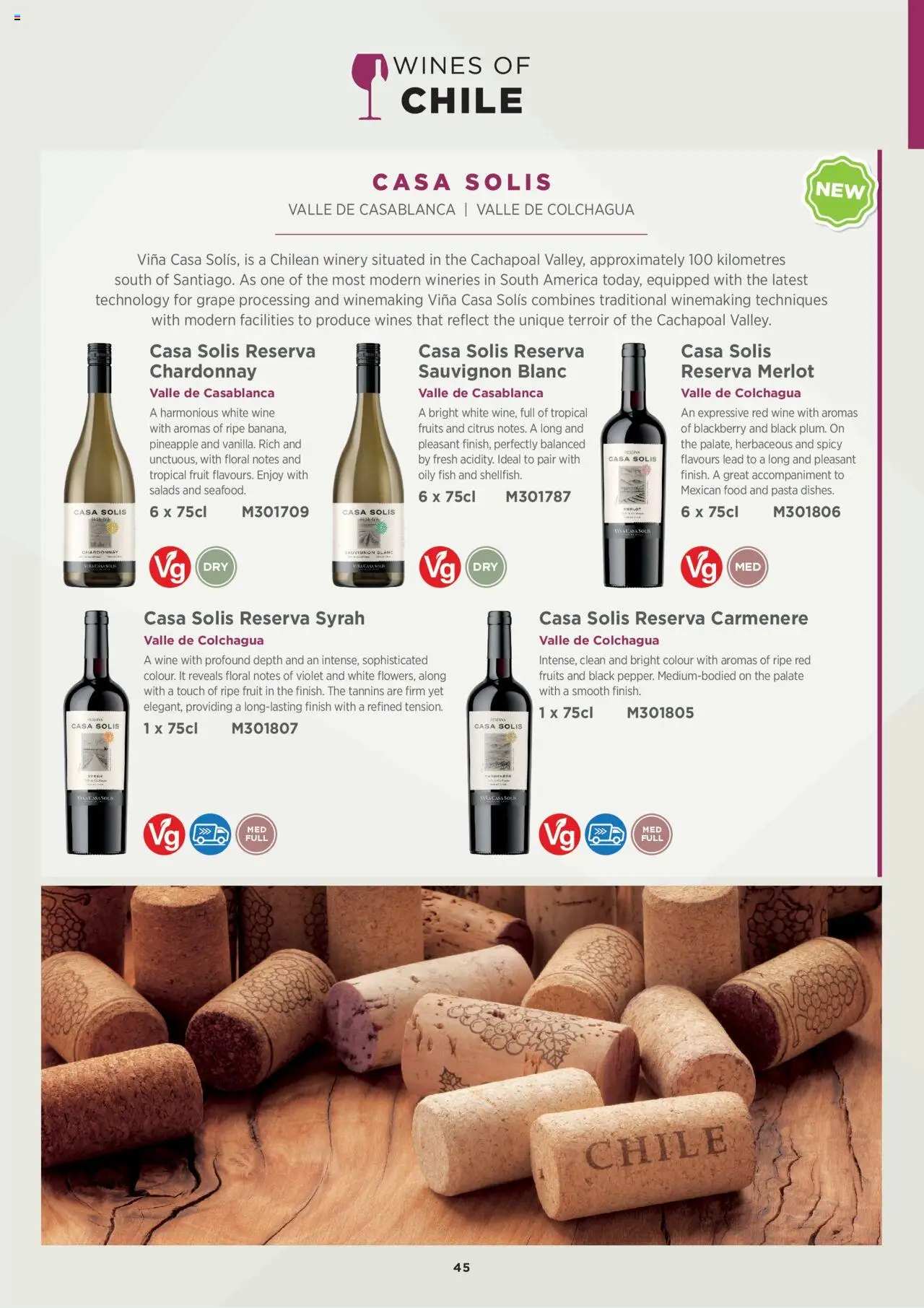  | Page: 45 | Products: Szarvas comb, Starting Blocks, Pineapple, White wine