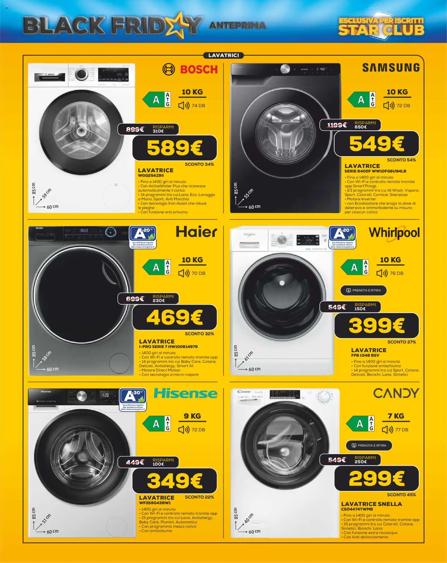 Volantino Euronics del 31.10.2025 | Pagina: 14 | Prodotti: Ammorbidente, Lavatrice, Samsung