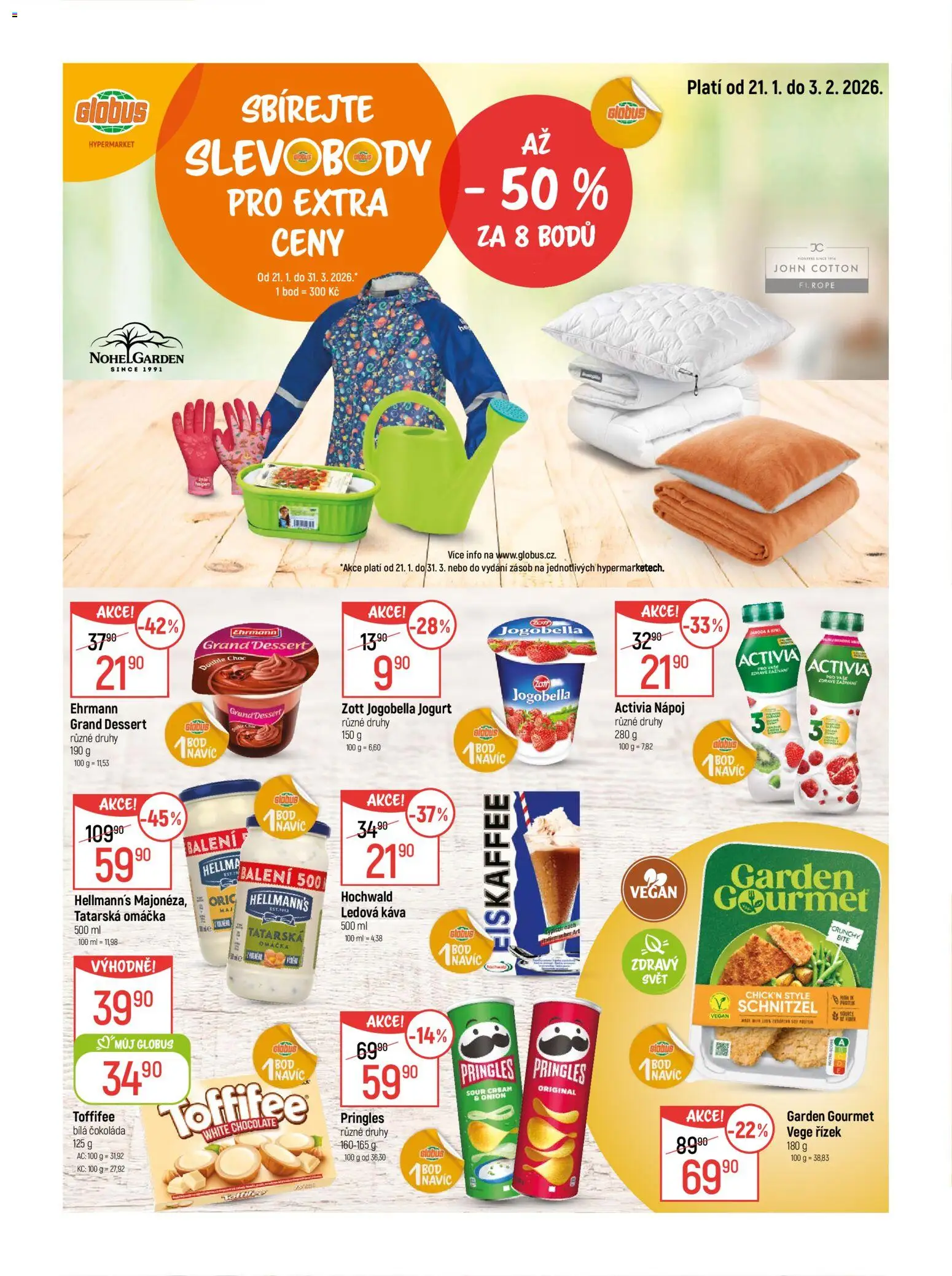 Globus leták - Praha Čakovice od 21.01.2026 | Strana: 13 | Produkty: Globus, Káva, Čokoláda, Tatarská omáčka