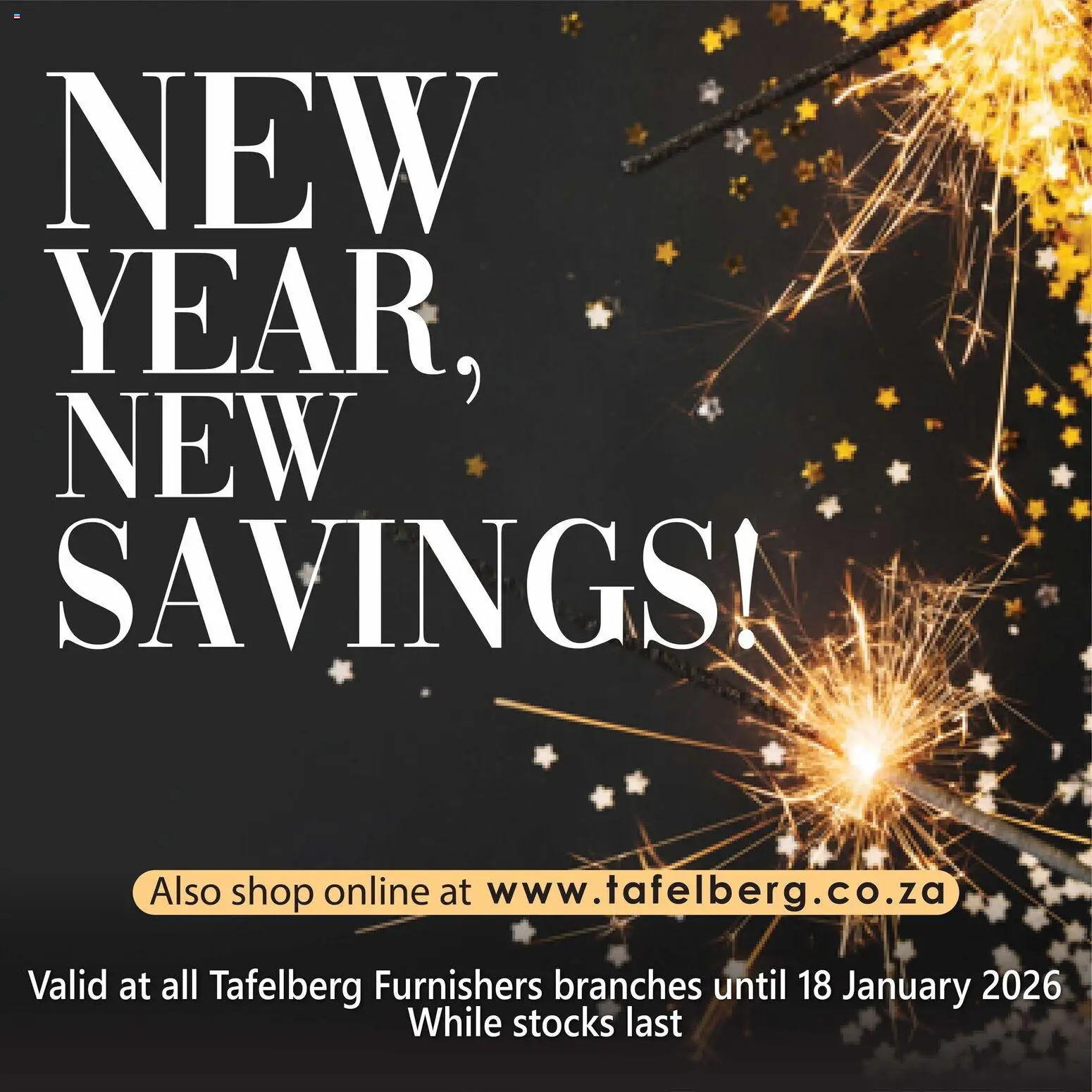 New Tafelberg Furnishers catalogue – valid from 08.01.2026 | Page: 1