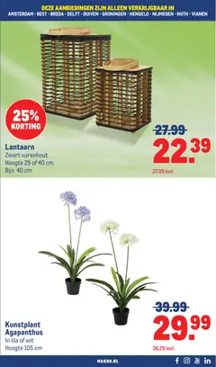 Makro folder - Voorjaar - Voorbeeld van een folder van Makro, geldig van 11.03.2026 | Pagina: 23 | Producten: Lantaarn