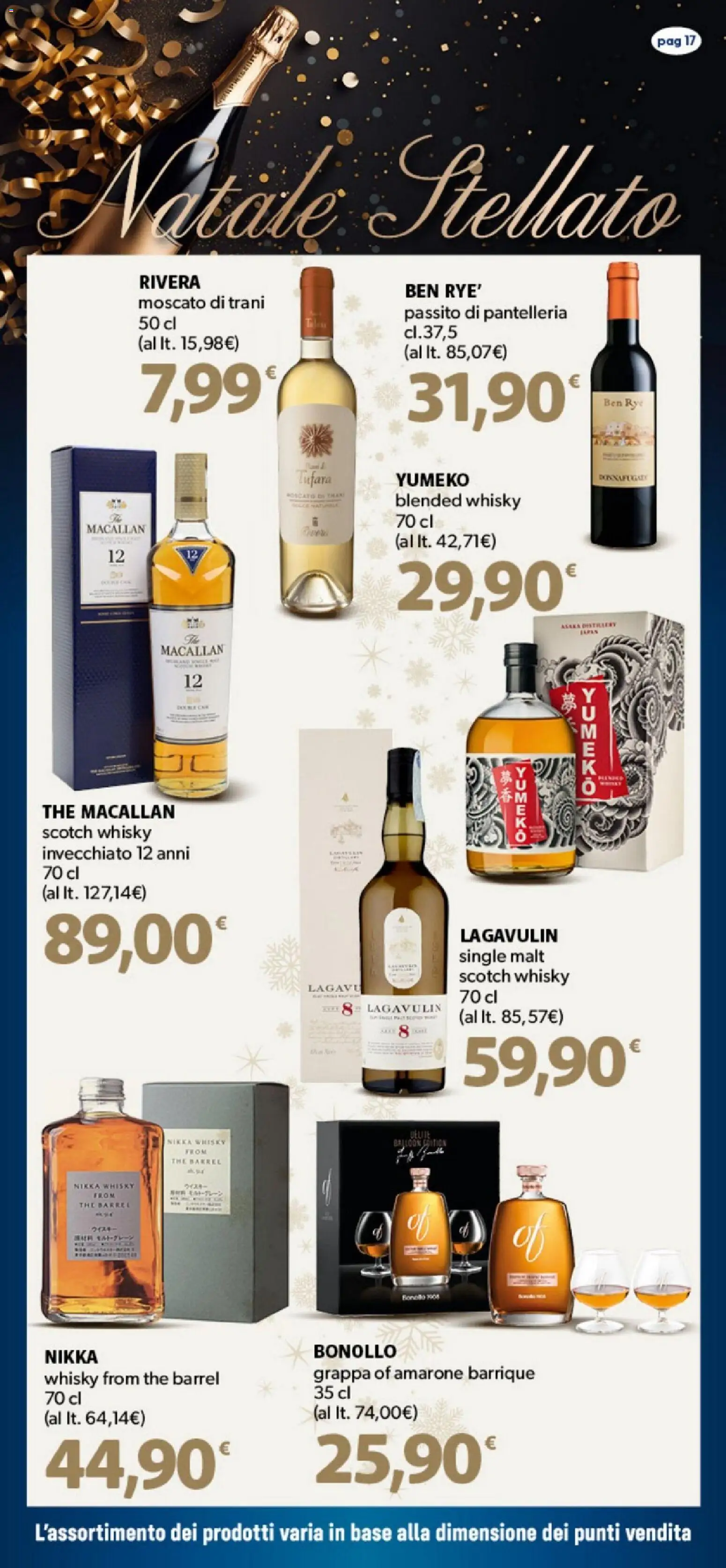 Volantino DOK del 01.12.2025 | Pagina: 17 | Prodotti: Whisky, The, Grappa