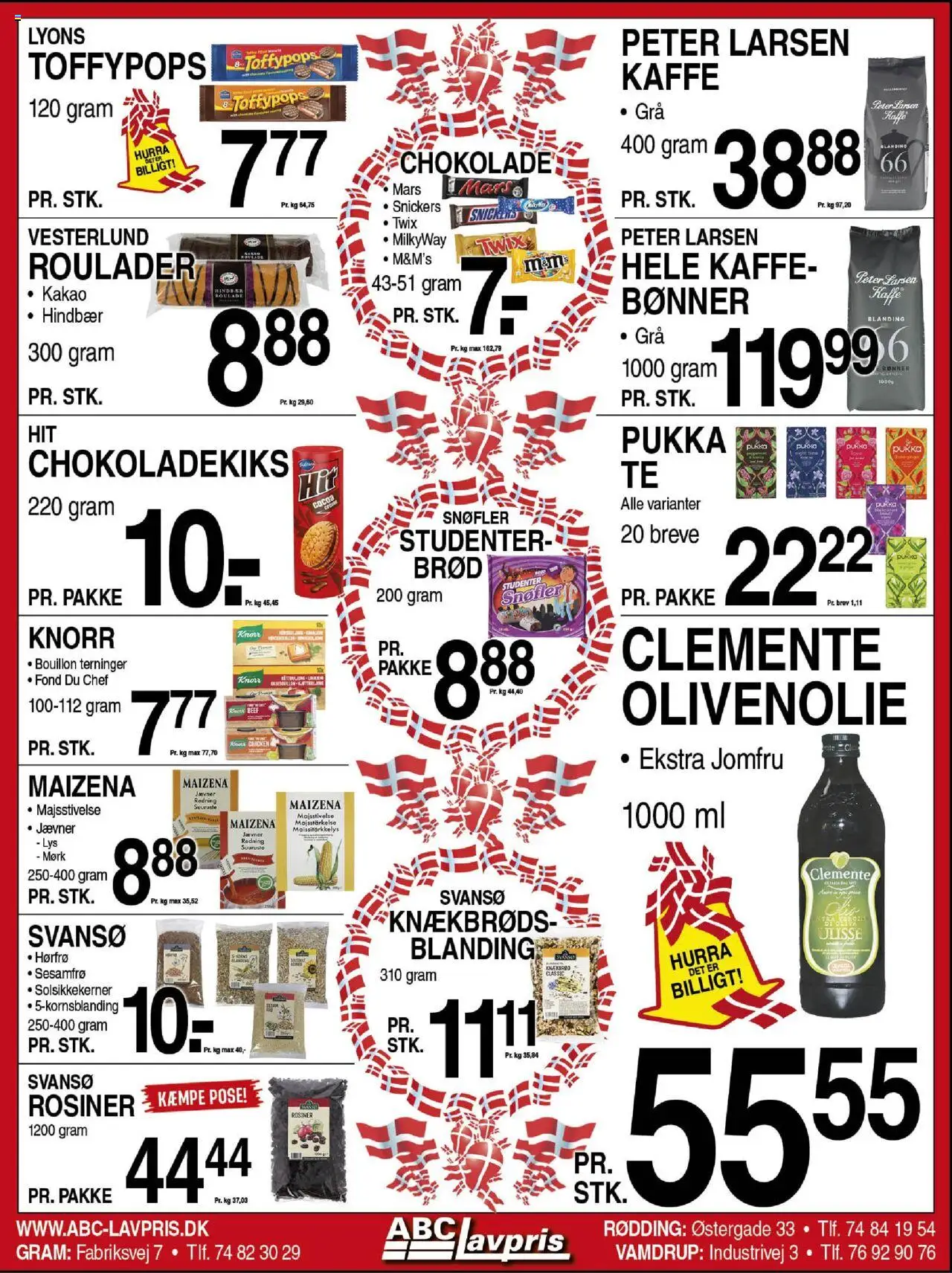 Abc Lavpris tilbudsavis – gyldig fra 10.09.2025 | Side: 6 | Produkter: Brød, Chokolade, Hindbær, Olivenolie