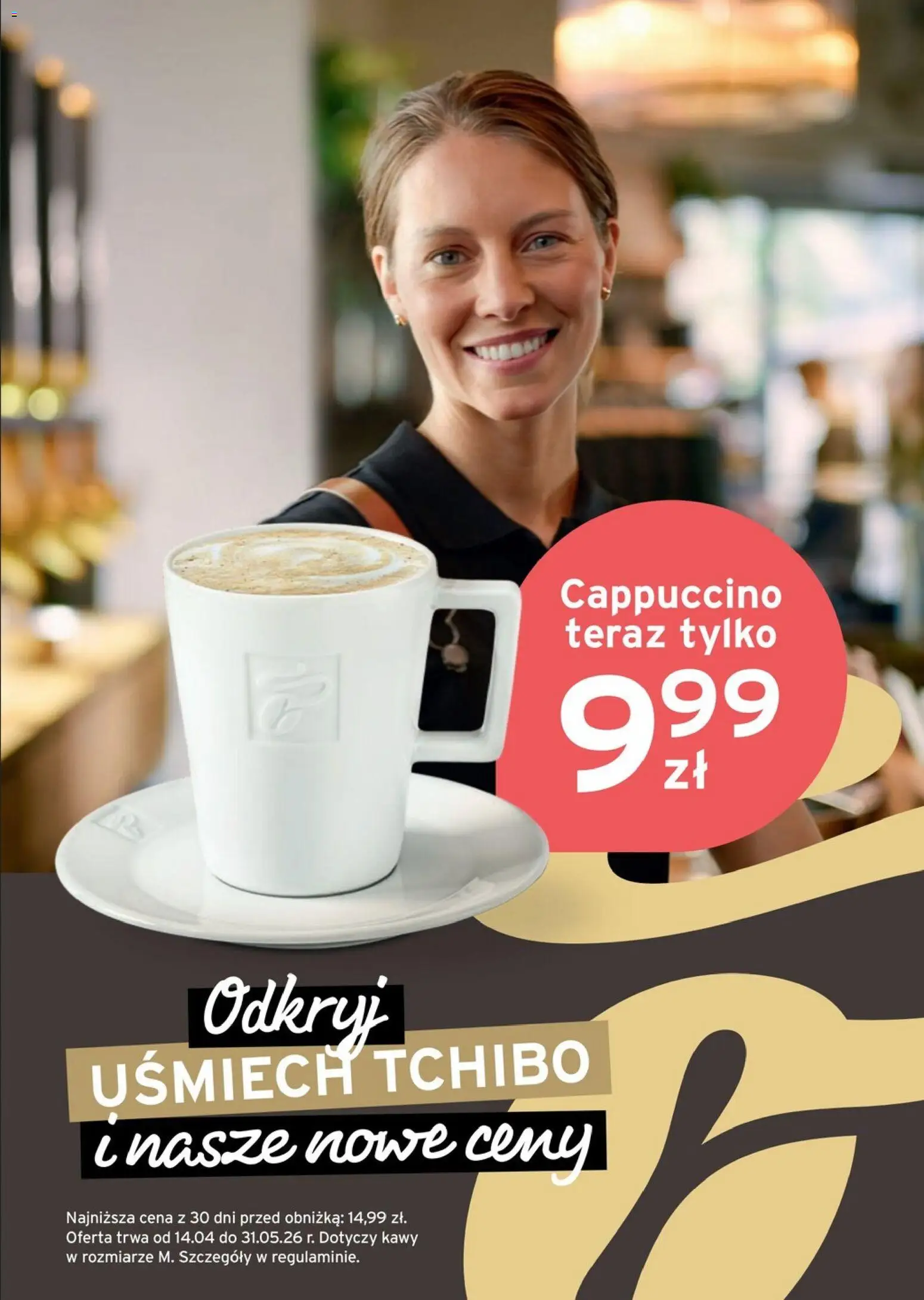 Tchibo promocje od 05.05.2026 | Strona: 16 | Produkty: Tchibo, Cappuccino