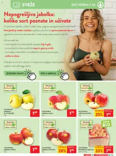Spar katalog akcije – veljaven od 01.10.2025 | Stran: 7 | Izdelki: Pita, Jabolka