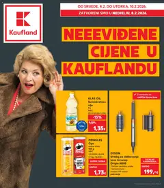 Neevidene cijene Kaufland - Pregled kataloga iz trgovine Kaufland, vrijedi od 04.02.2026